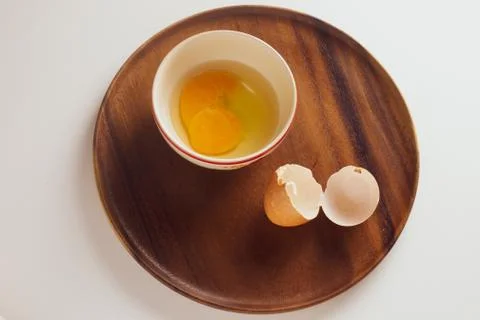 Prepare Cooking with Eggs Stock Photos