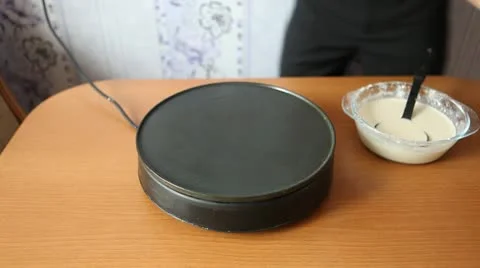 Prepare the dough. Video stock 20608877