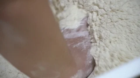 Prepare flour for baking Video stock 80633593