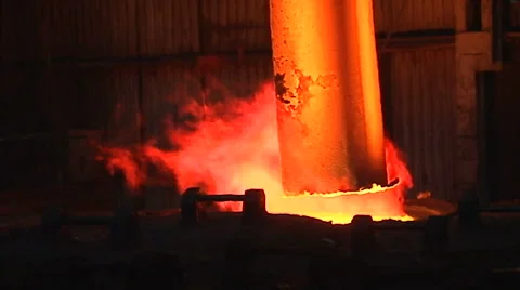 Prepare a hot billets to the rental Stock Footage 61741707