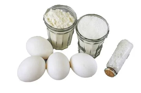 Prepare the indicated ingredients. Using a wide form, increase the number of  Stock Photos
