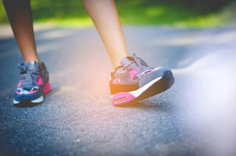 Prepare for jogging Foto stock