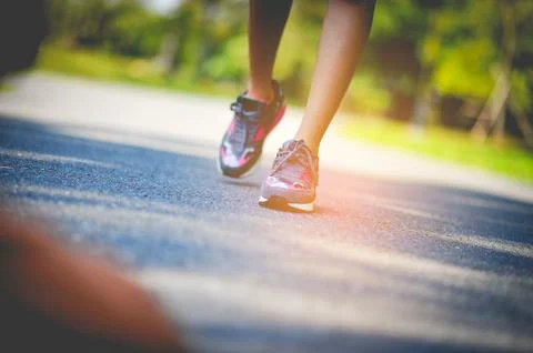 Prepare for jogging Stock-Fotos