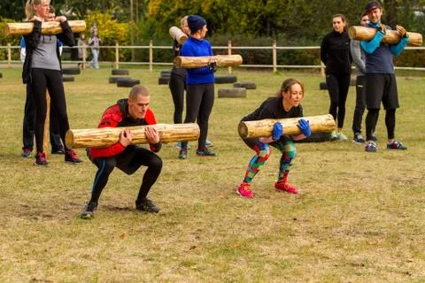Prepare to jump. Stock Photos