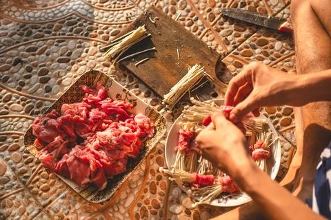 Prepare the materials and tools that have been prepared. photographed from .. Stock Photos