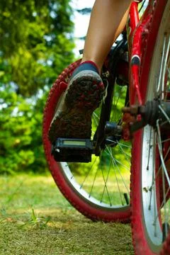 Prepare for a ride Stock Photos