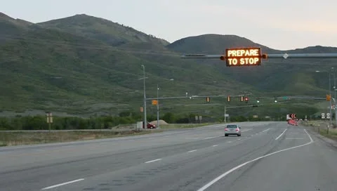 Prepare to stop Stock Footage 11125089