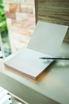 Prepare for take a note Stock Photos