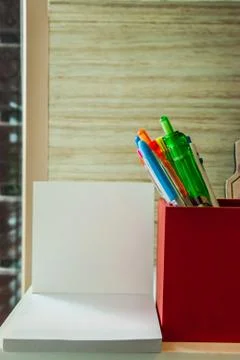 Prepare for write a message Foto stock