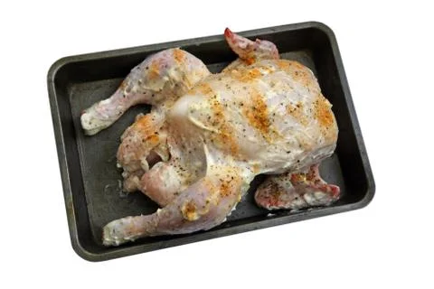 Prepared  chicken Stock Photos