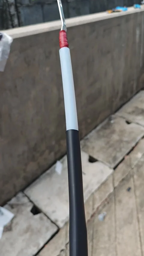 Prepared  medium voltage underground cable termination showing lug, insulation. Stock Footage 338298529