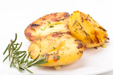 Prepared potato Stock Photos