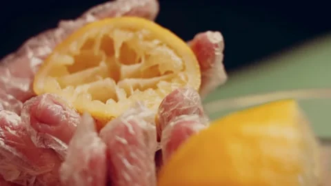 Preparing American flag mixed Berry Pie. Video transition effect Stock Footage 231862322