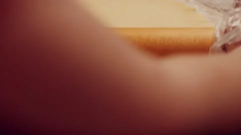 Preparing American flag mixed Berry Pie. Video transition effect Stock Footage 231862948