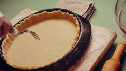Preparing American flag mixed Berry Pie. Video transition effect Stock Footage 231863176