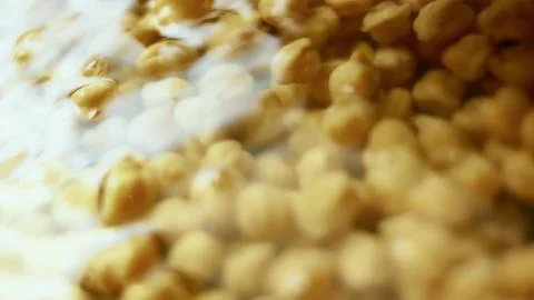 Preparing and Boiling Chickpeas — Hands in Action Stock Photos