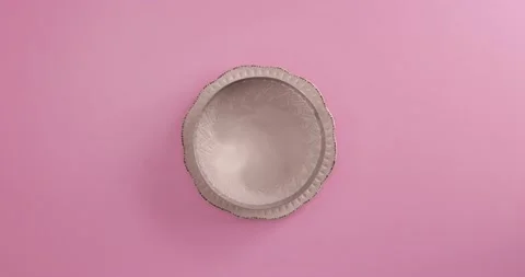 Preparing and serving a cheesecake Stock Footage 133820701