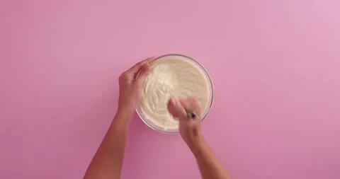 Preparing and serving a cheesecake Stock Footage 133821269