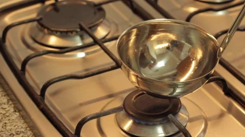 Preparing and serving a mini omelette Stock Footage 133815372