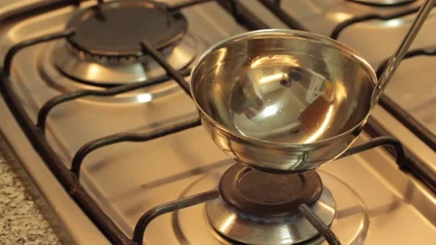 Preparing and serving a mini omelette Stock Footage 133815614