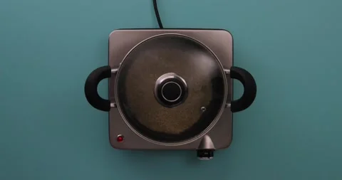 Preparing and serving quinoa burger Stock Footage 132145657