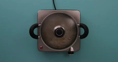 Preparing and serving quinoa burger Stock Footage 132145774