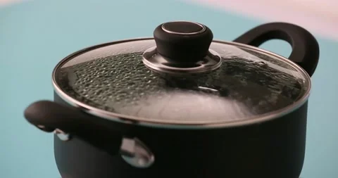 Preparing and serving quinoa burger Stock Footage 132146143