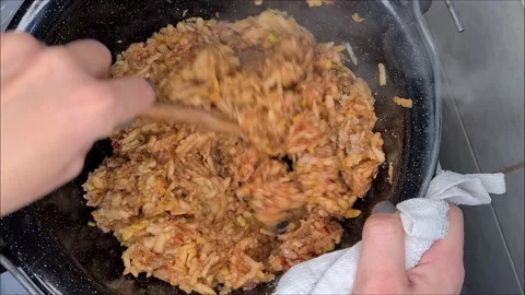 Preparing Apple Pie Stock Footage 171474126