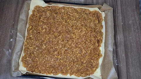 Preparing Apple Pie 스톡 동영상 171474375