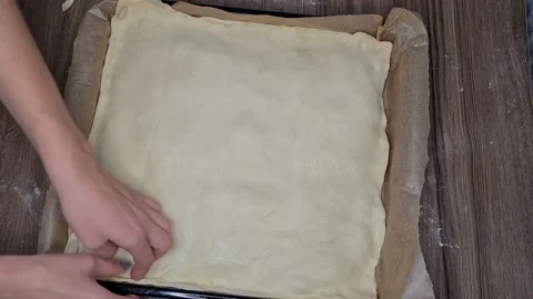 Preparing Apple Pie Video stock 171474427