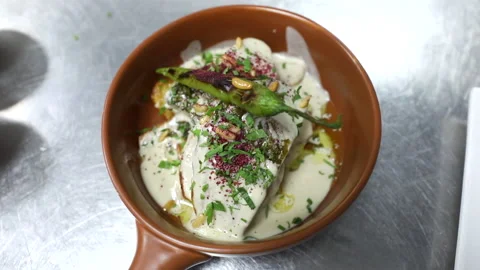 Preparing arabic food Stock Footage 146581636