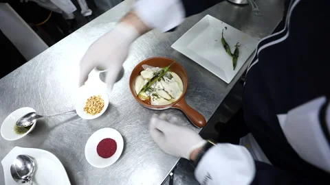 Preparing arabic food Stock Footage 146581725