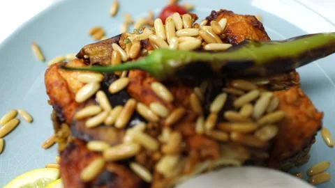 Preparing arabic food Stock Footage 146582952