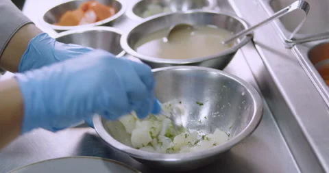 Preparing Authentic Peruvian Ceviche – Culinary Stock Video Stock Footage 290999520