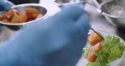 Preparing Authentic Peruvian Ceviche – Culinary Stock Video Stock Footage 290999619