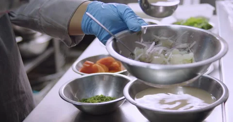 Preparing Authentic Peruvian Ceviche – Culinary Stock Video Stock Footage 290999659