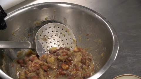 Preparing Bean Mix Stock Footage 319951274