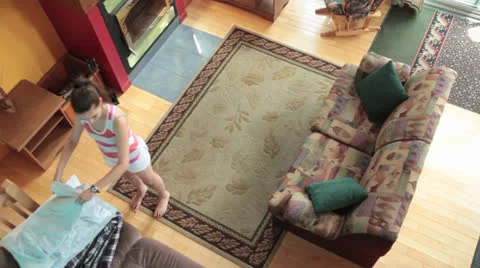 Preparing bed Stock Footage 27018797