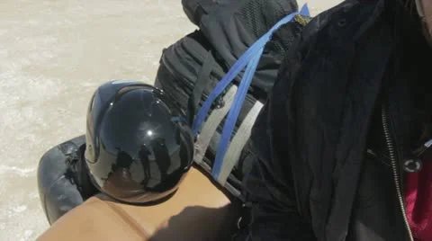 Preparing bike jacket 스톡 동영상 11194275