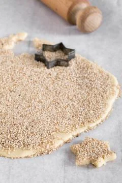 Preparing Biscuits Stock Photos