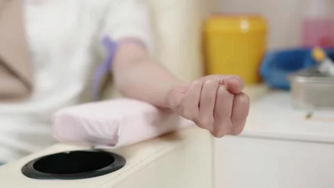 Preparing for blood draw Stock Footage 270144990
