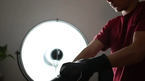 Preparing to box Stock Footage 260230858