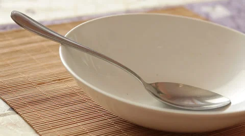 Preparing breakfast - Corn flakes pouring in bowl  Stock Footage 35912744