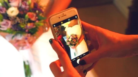 Preparing the bride for the wedding. Stock Footage 129183882