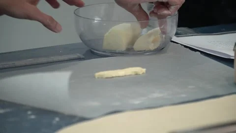 Preparing Butter for Baking Stock Footage 317472577