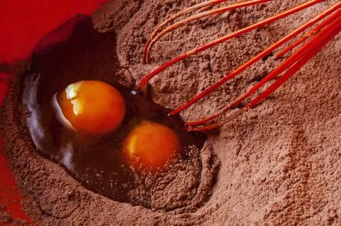 Preparing Cake Stock Photos