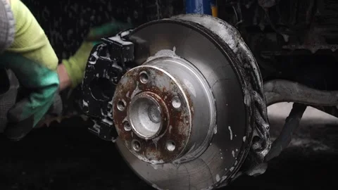 Preparing the car for the installation Stock-Footage 237073941