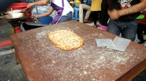 Preparing Chinese peanut snack, Video stock 60745302