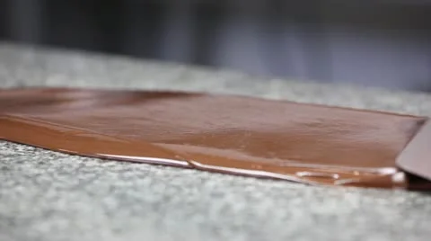 Preparing chocolate Stock Footage 11404018
