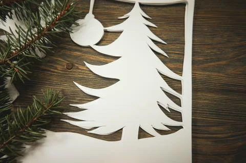 Preparing for Christmas decorations concept Stock Photos